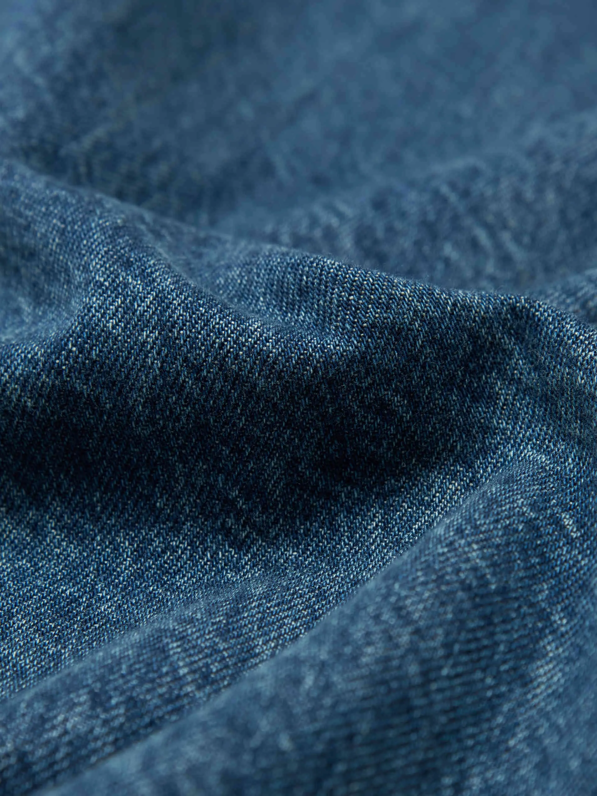 A-line Maxi Denim Skirt