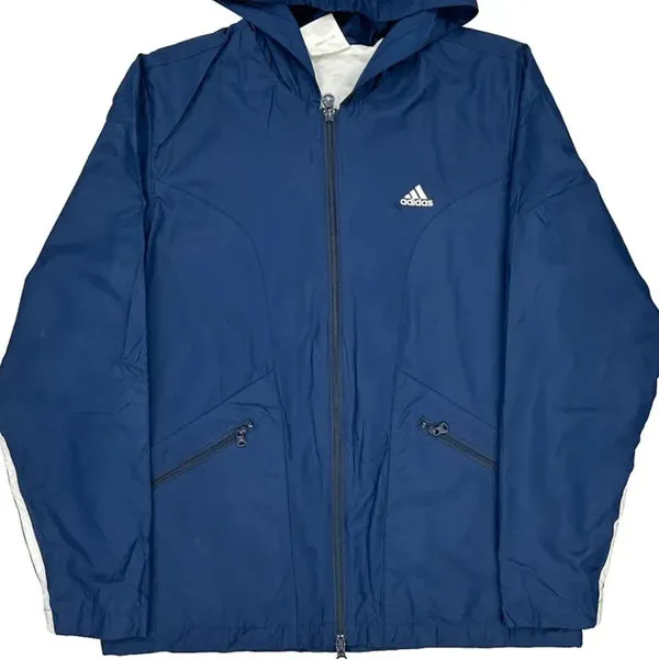 Adidas Jacket - Medium Navy Nylon