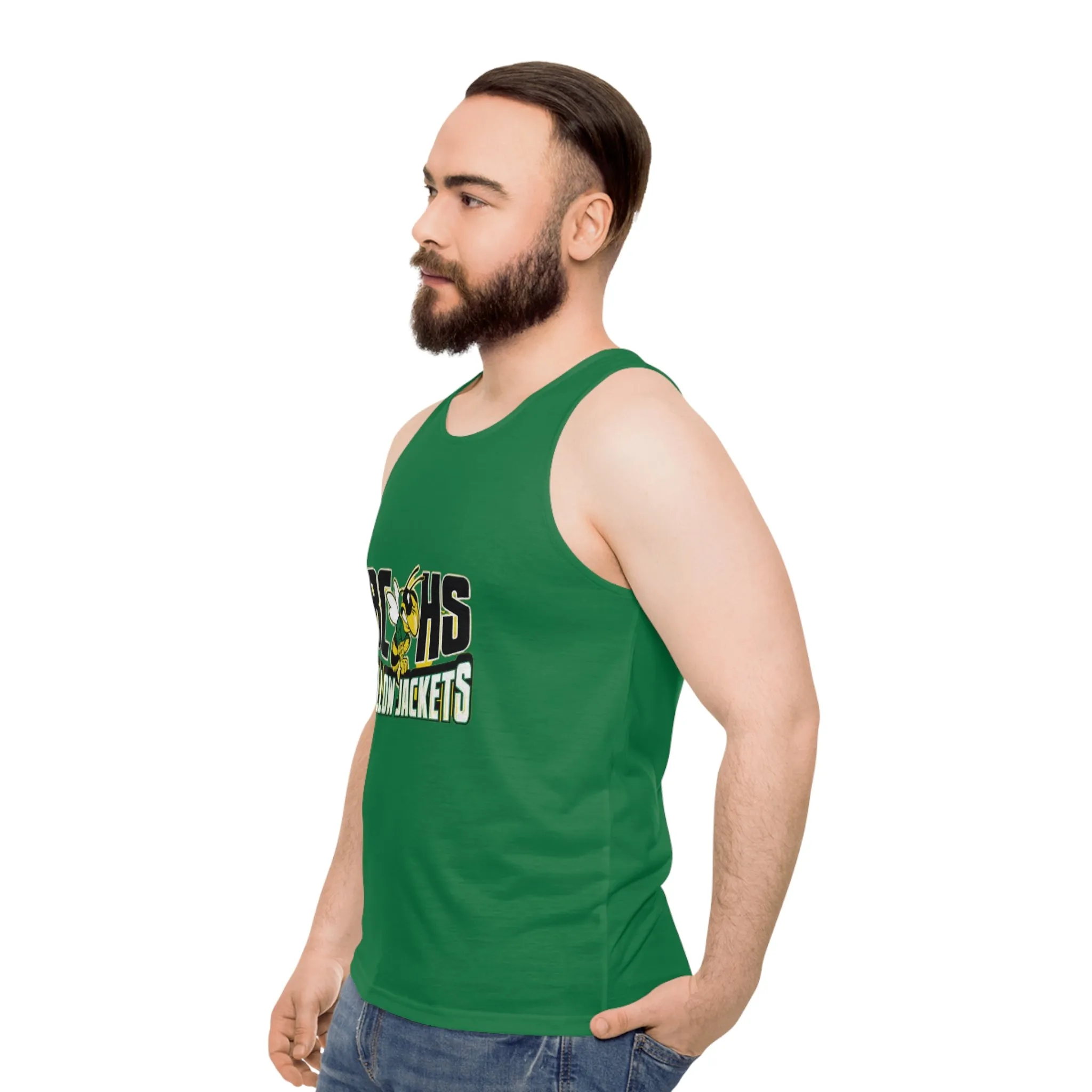 Besemer City High School Unisex Tank Top (AOP)