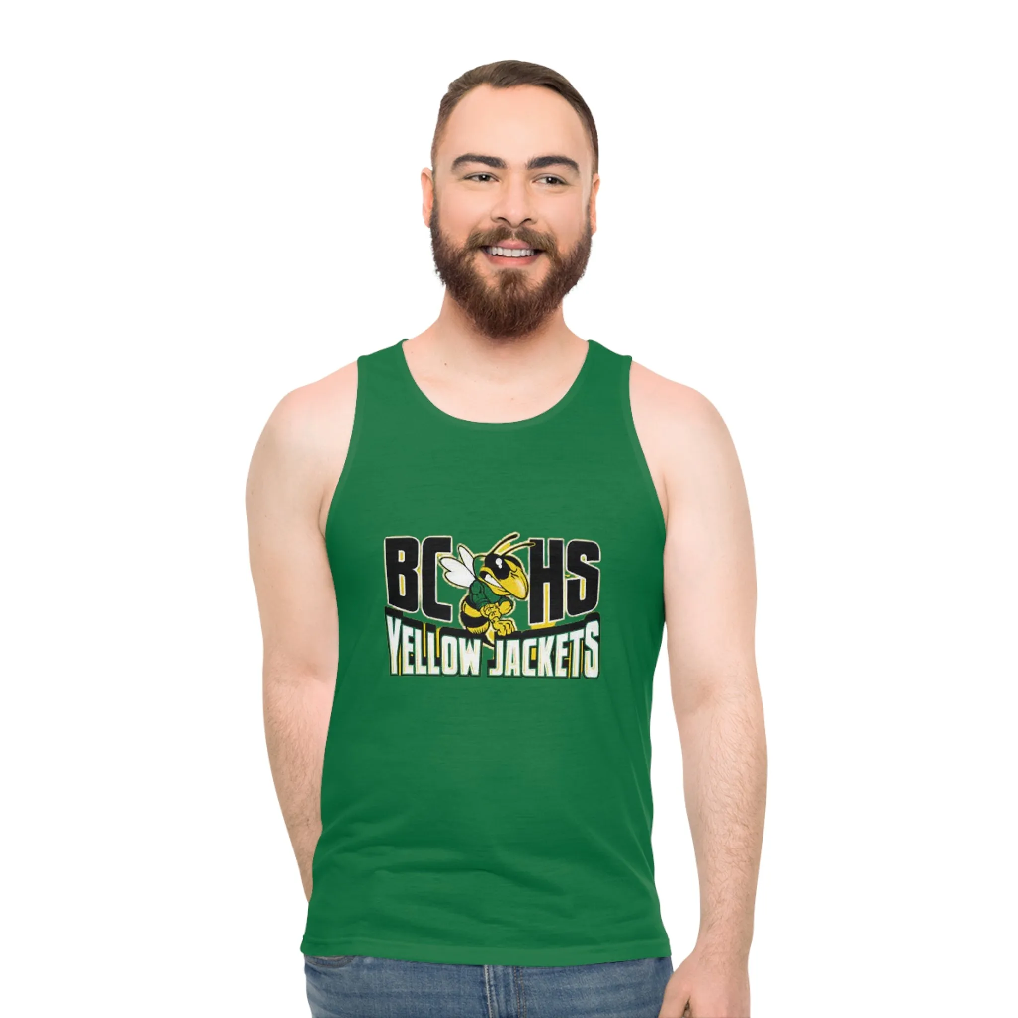 Besemer City High School Unisex Tank Top (AOP)