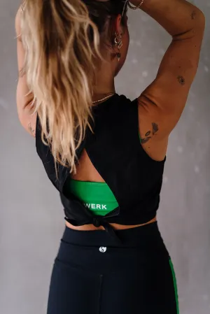 Black Tie Tank Top