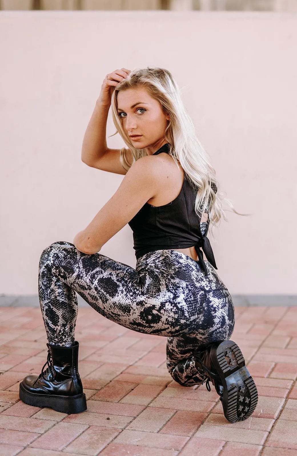 Black Tie Tank Top