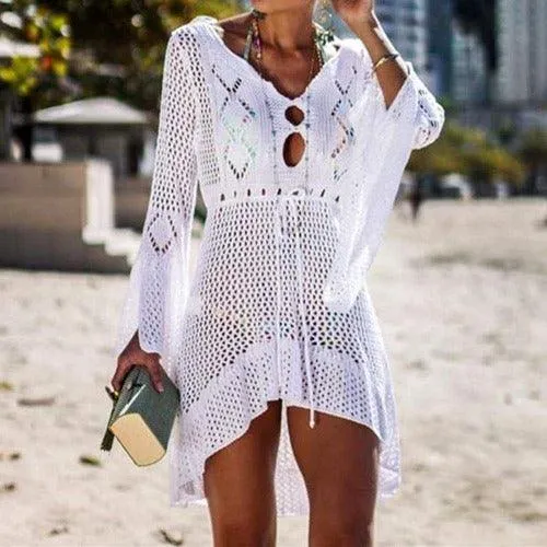Crochet Cover Up Dress