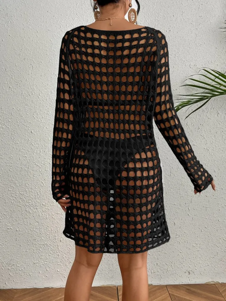 Crochet Girls Bathing Suit Cover up