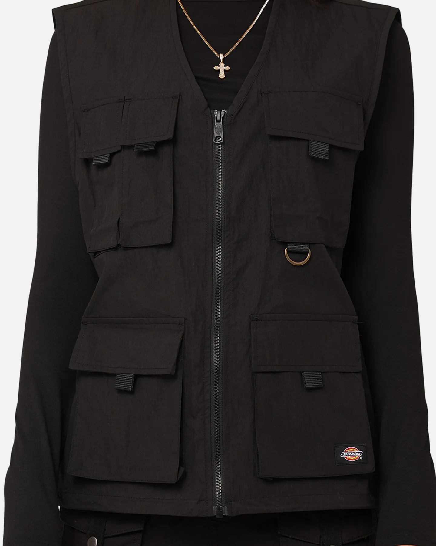 Dickies Women's Round Rock Vest Black