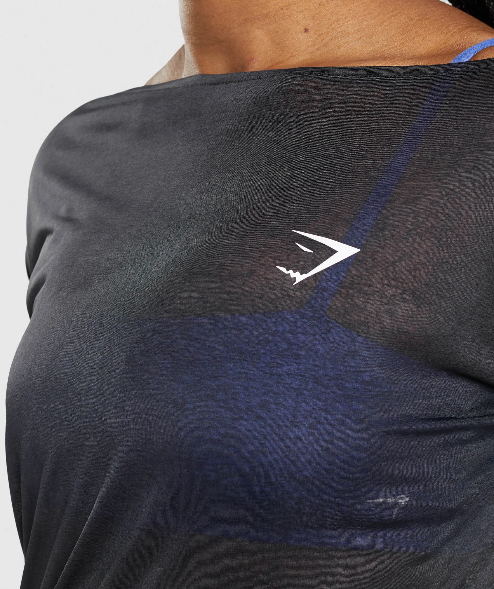 Gymshark Training Oversized Long Sleeve Tee - Black