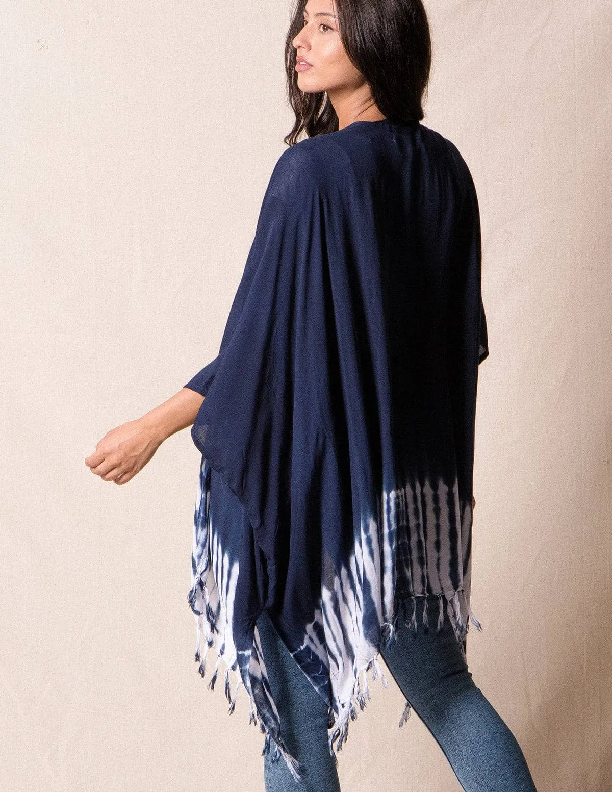 Handmade Bali Wrap - Indigo Wave