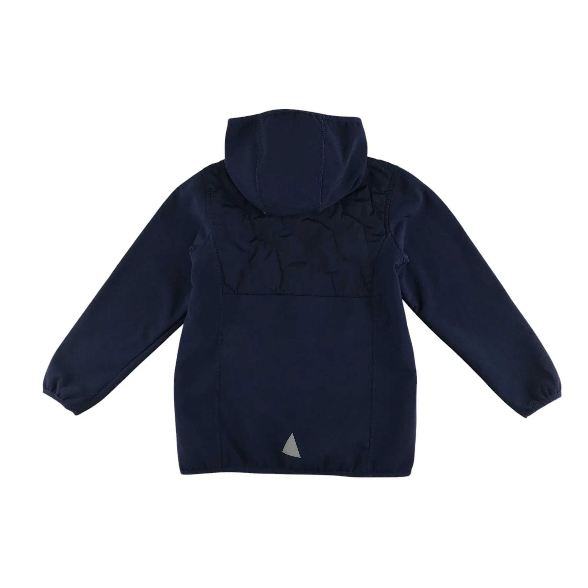 Higear jacket 7-8 years navy blue hooded full zipper light windbreaker