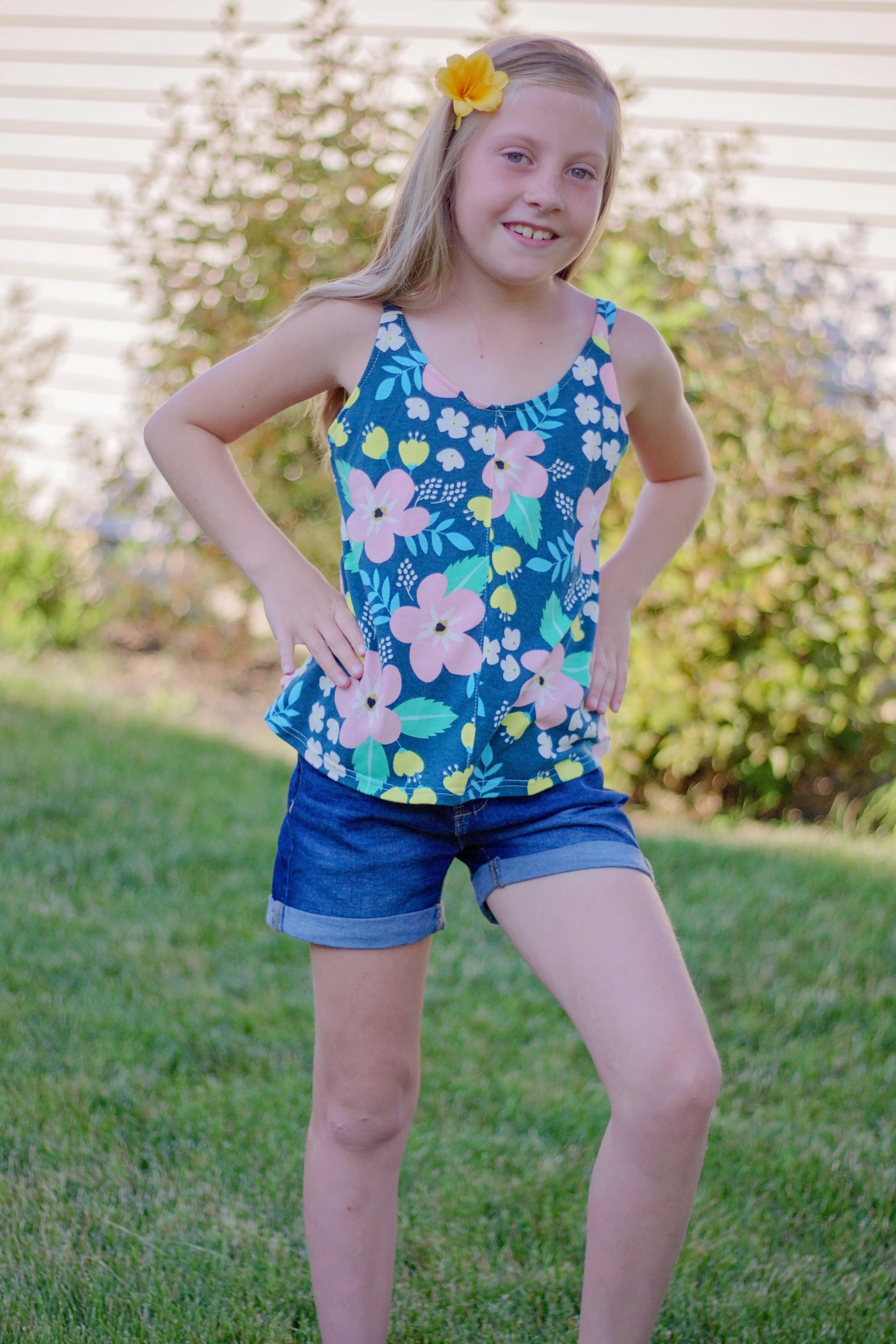 Island Time PDF Pattern Girls 2t-14yrs