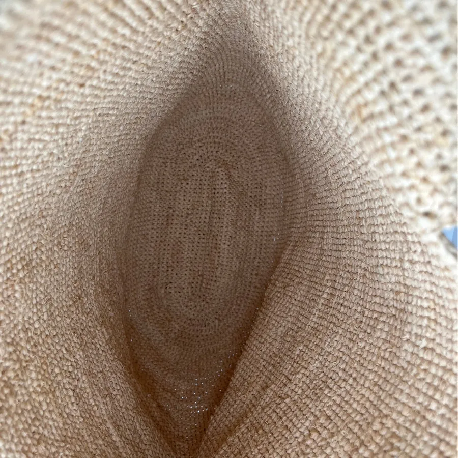 Loewe Large Raffia Slit Tote