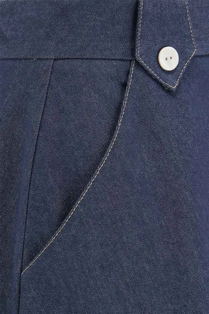 Monroe Skirt in Denim