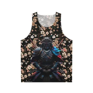 Mystic Samurai Cherry Blossom Tank Top