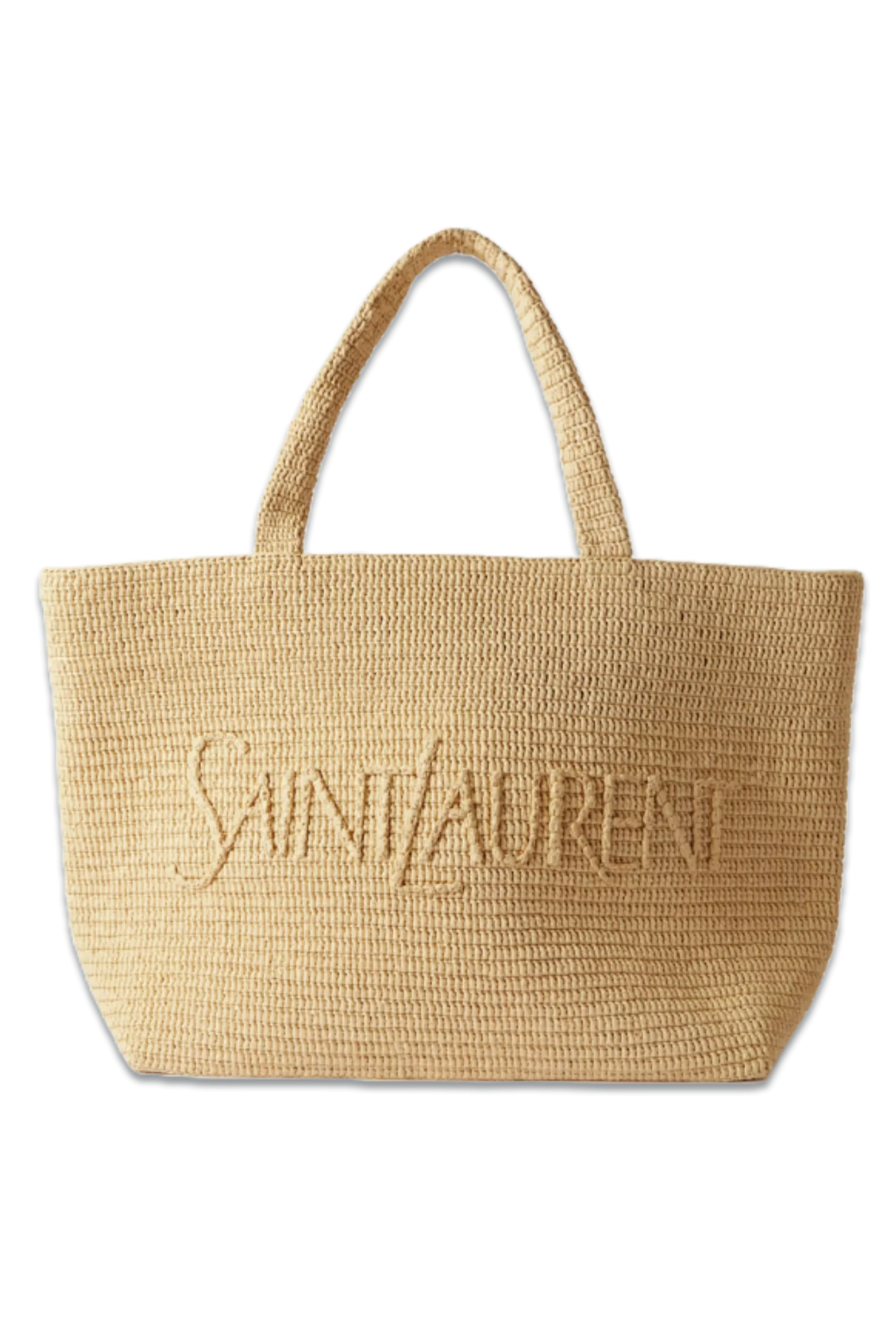 Oversized Raffia Tote