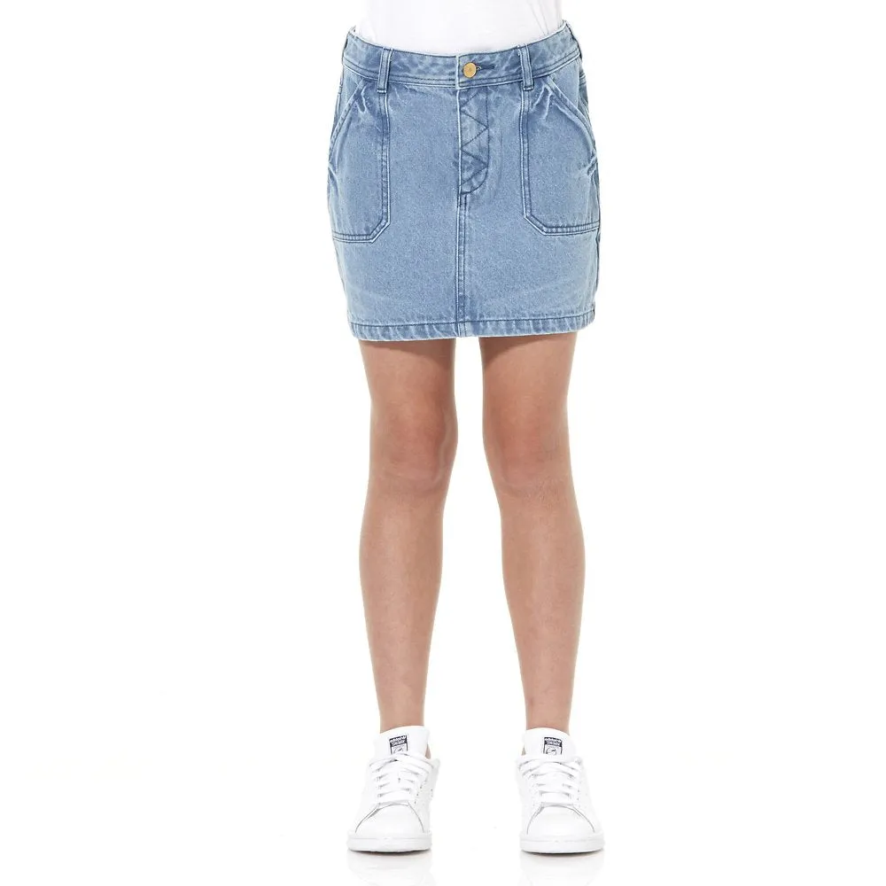 Riders By Lee Junior Girls 8-16 YRS Utility Skirt Sunbleach R/580034/104