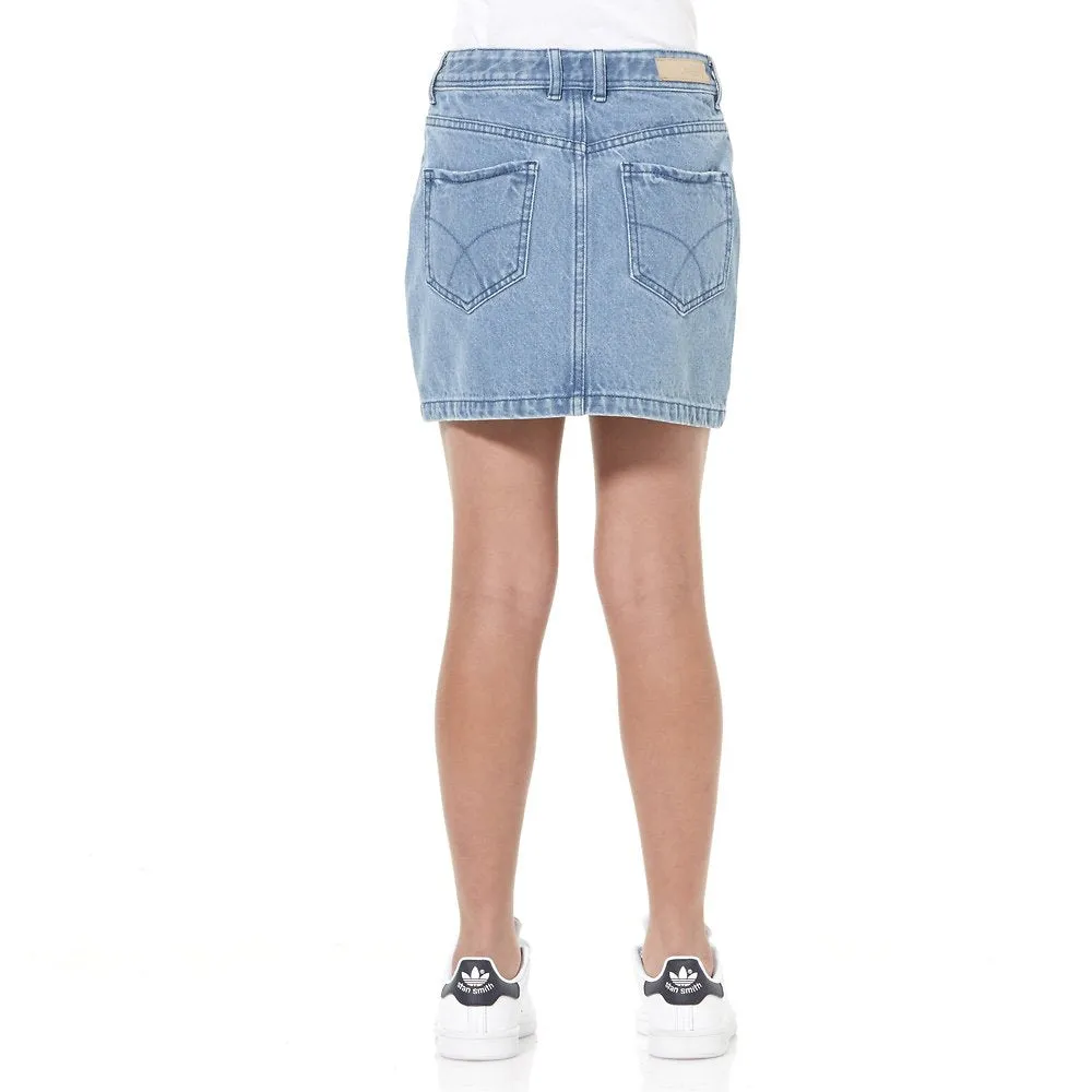 Riders By Lee Junior Girls 8-16 YRS Utility Skirt Sunbleach R/580034/104