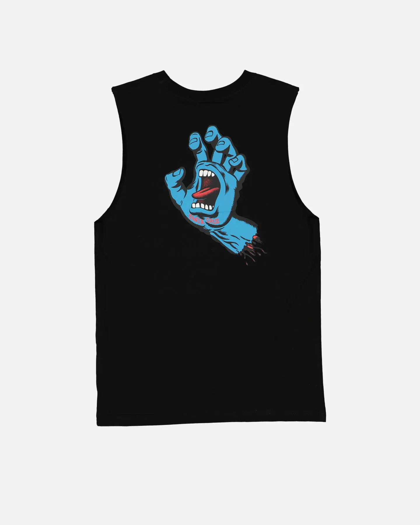Santa Cruz Kids' Opus Screaming Hand Muscle T-Shirt Black