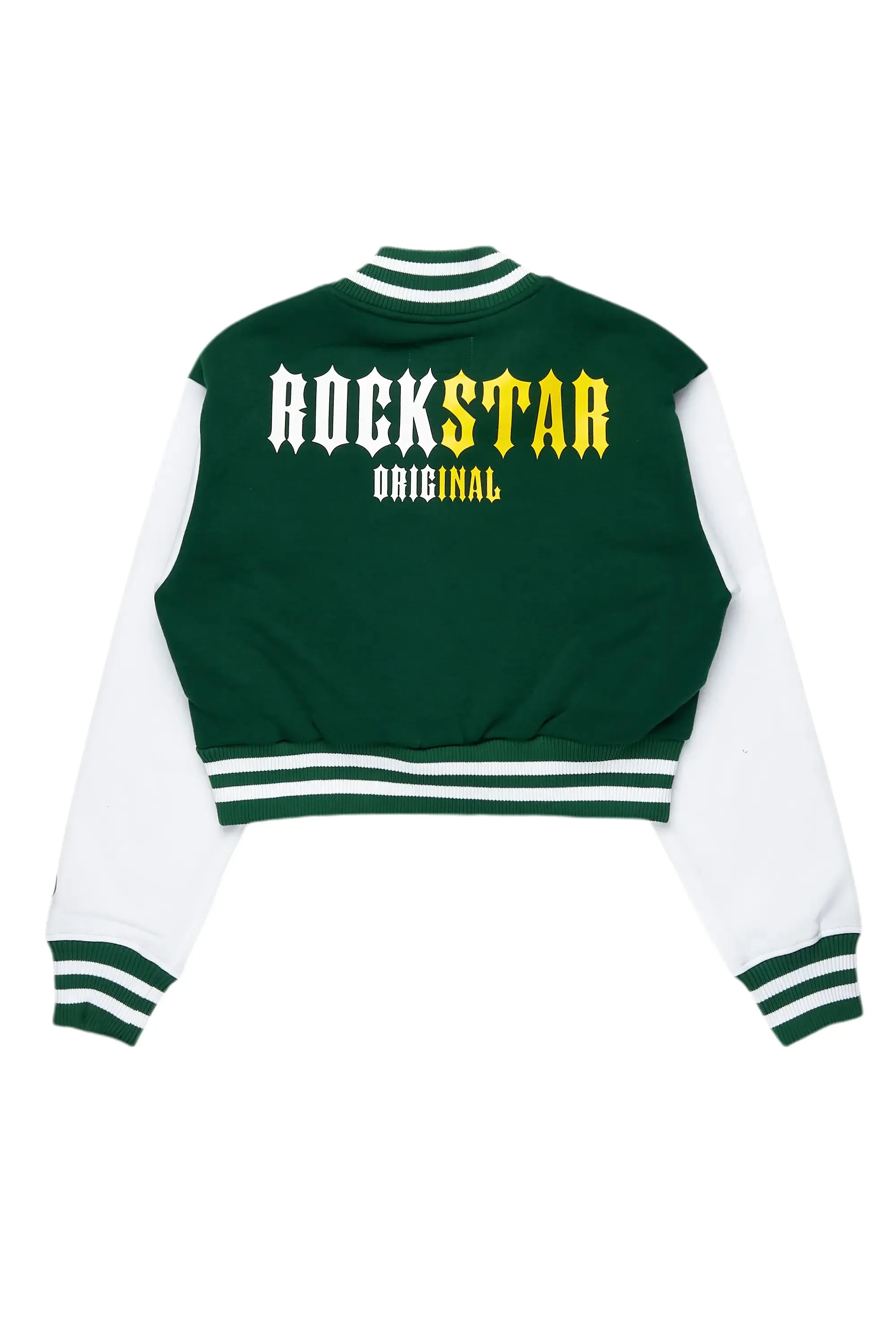 Shekeya Green Varsity Jacket