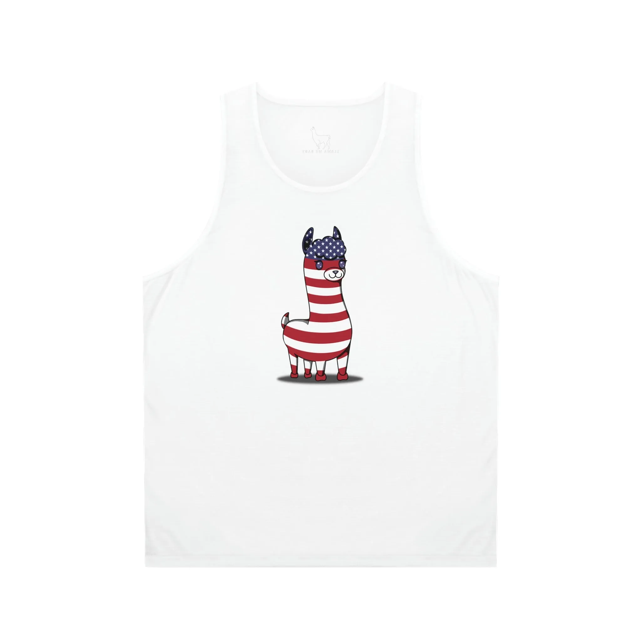 Women's LMB USA Log Tank Top - United... Cause Llamas Are Fancy